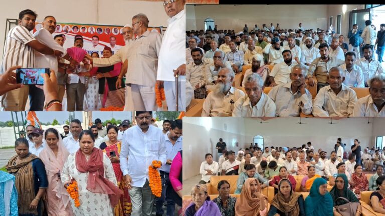 कांग्रेस संगठन सृजन कार्यक्रम में कांग्रेस जिलाध्यक्ष को लेकर मंथन, लालढांग में आब्जर्वर जी रुद्रा राजू ने टटोली नब्ज