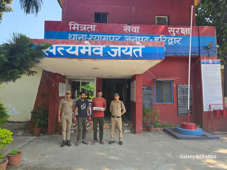 सोमेश्वर मंदिर चोरी का खुलासा, गौरीशंकर पार्किंग से 2 चोर गिरफ्तार, सामान बरामद