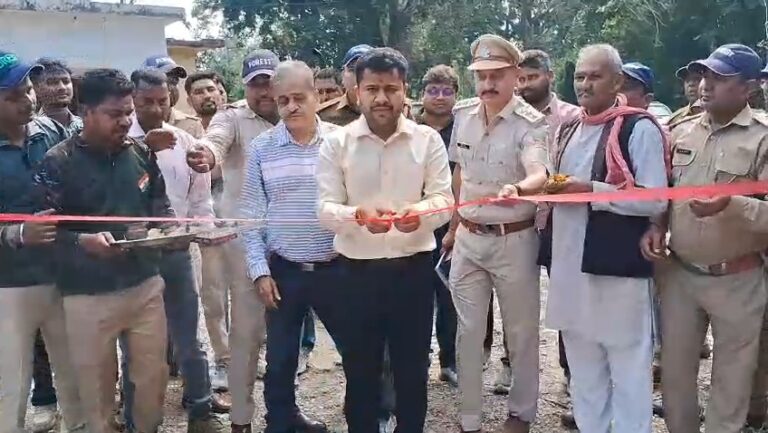 रवासन नदी में चुगान गेट खुले, डीएफओ स्वप्निल अनिरुद्ध ने फीता काटकर किया शुभारंभ