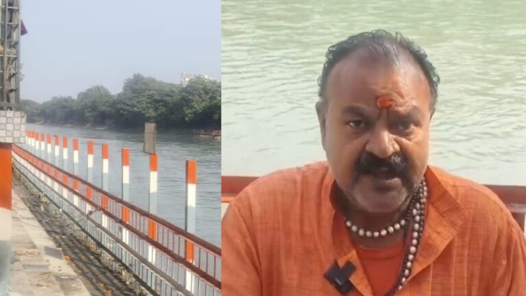 श्री अखंड परशुराम अखाड़े ने गंगा का जलस्तर बढ़ाने की मांग की, पिछले कई दिनों से परेशान हैं लोग