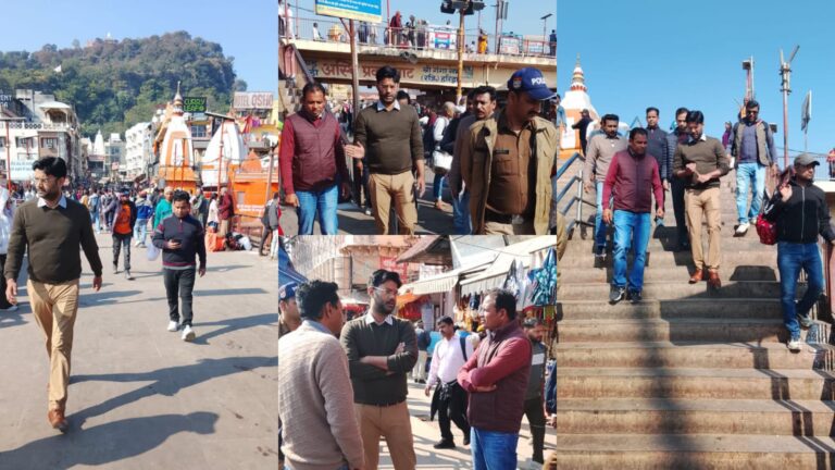 हर की पैड़ी की सफाई व्यवस्था कसने में जुटा निगम, IAS नंदन कुमार ने घाटों का औचक निरीक्षण किया