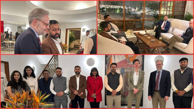 AI समिट 26 से पहले डेनिश रेजिडेंसी में युवा नेताओं का रणनीतिक संवाद, रोहन सैगल ने किया प्रतिभाग