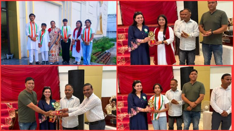 देशभक्ति गीतों और बच्चों की शानदार प्रस्तुतियों से गूंजा गोल्डन ट्री वेंकट हॉल