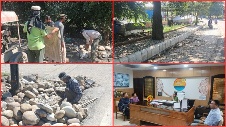 बिल्केश्वर रोड पर 6.5 किलोमीटर लंबे फुटपाथ की सौगात, कुंभ के बाद भी मिलेगा लाभ